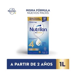 Leche Fluída Infantil Nutrilon Et 4 Brik 1 lt.