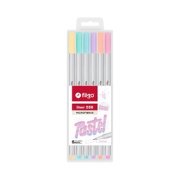 Microfibra Filgo Liner 038 Pastel x 6 uni