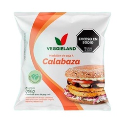 Medallon Soja y Calabaza Veggieland 4 uni