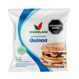 Medallon de Soja y Quinoa Veggieland 4 uni