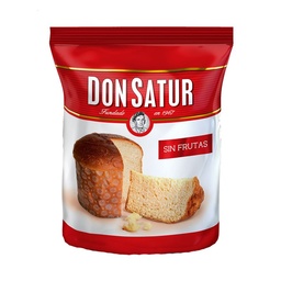 Pan Dulce Don Satur Sin Frutas 400 g.