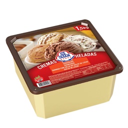 Helado Ice Cream con Salsa de Dulce de Leche 1.5 kg.