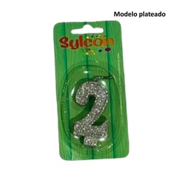 Vela Sylcon Numerote Gibre 2 (Modelos Surtidos)