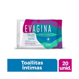 Toallitas Húmedas Evagina 20 uni