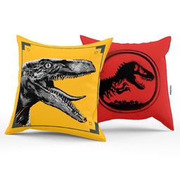 Almohadon Piñata Jurassic Yellow-red