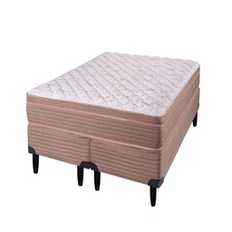 Sommier  y  Colchón de Resortes King Size Zafiro Rodio 200x200