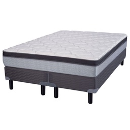 Sommier y Colchón de Resortes King Size Zafiro Etna Pocket  200x200