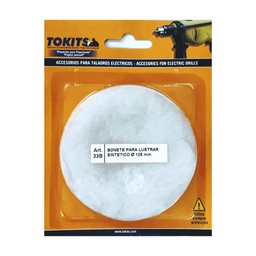 Bonete Tokits para Lustrar Sintetico 125 mm. 1 u.