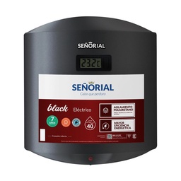 Termotanque Eléctrico Señorial 40 lts Tsbe-40 Negro