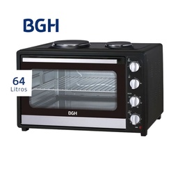 Horno Eléctrico con Anafe Bgh 64 Litros Bhe64m20an