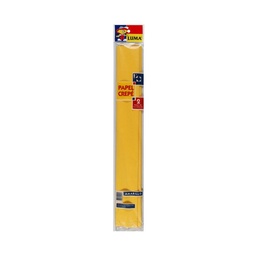 Papel Crepe Luma Amarillo 2 u.