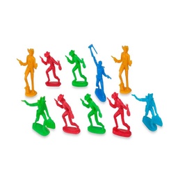 Figuras para Jugar Escena de Cowboys