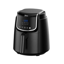 Freidora Sin Aceite Midea Digital 4 lts Af-d140bar1 Negra