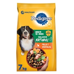 Alimento para Perros Pedigree Balance Natural 7 kg. Adultos