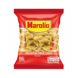 Fideos Mostachol Liso Marolio 500 g.