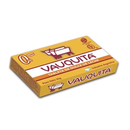 Tableta Dulce de Leche Vauquita 25 g.