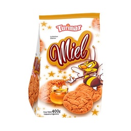 Galletitas Dulces Turimar con Miel 400 g.