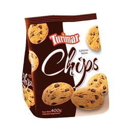 Galletitas Dulces Turimar con Chips Choco 400 g.