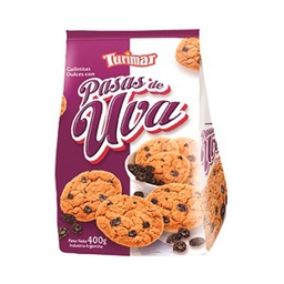 Galletitas Dulces Turimar con Pasas de Uva 400 g.