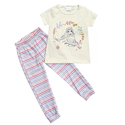 Pijama Frozen Talle 12 Crudo