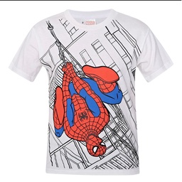 Remera Manga Corta Jersey Spiderman