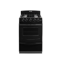 Cocina Escorial Candor 51 cm Gas Envasado Negra