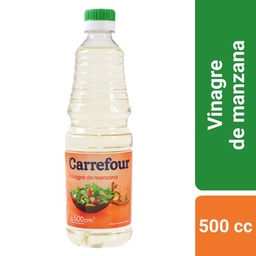 Vinagre de Manzana Carrefour Classic 500 cc.