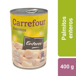 Palmitos Enteros Carrefour 400 g.