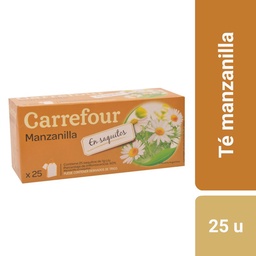 Té de Manzanilla en Saquitos Carrefour 25 u.