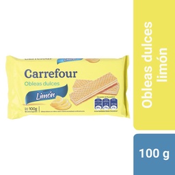 Obleas Carrefour Limón 100 g.