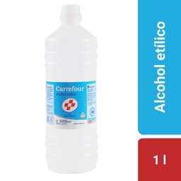 Alcohol Etilico Carrefour 1 l.