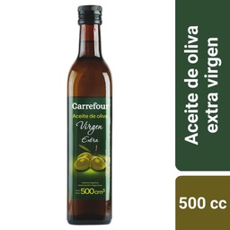 Aceite de Oliva Carrefour Extra Virgen 500 cc.