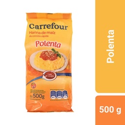 Polenta Instantánea Carrefour 500 g.