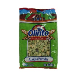 Arvejas Partidas Olinto Bolsa 400 g.