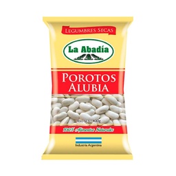 Porotos Alubia La Abadía Bolsa 400 g.