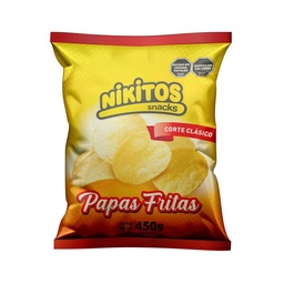 Papas Fritas Tradicionales Nikitos 450 g.