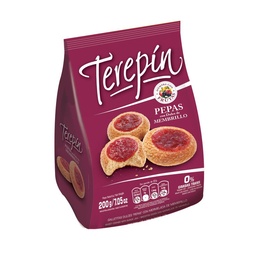 Galletitas Pepas Terepín Membrillo Sin Sodio 200 g.