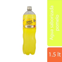 Agua Saborizada Sierra de Los Padres Pomelo Blanco 1.5 l.