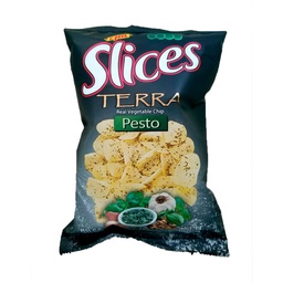 Papas Fritas Al Pesto Slices Terra 65 g.