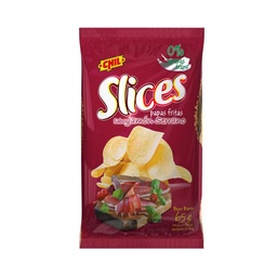 Papas Fritas Slices Jamón Serrano 250 g.