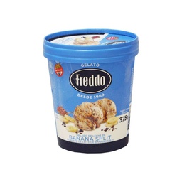 Helado Freddo Banana Split Pote 375 g.