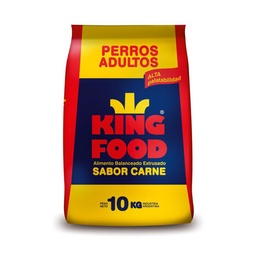 Alimento para Perros Kingfood 10 kg. Adultos Carne