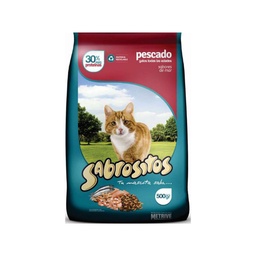 Alimento Gatos Sabrositos Pescado 500 g.