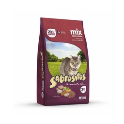 Alimento para Gatos Sabrositos Mix P/v/c 3 kg