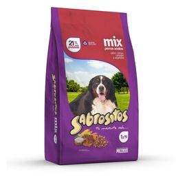 Alimento Sabrositos Mix Carne Cereal y Vegetales 1,5 kg