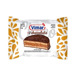 Alfajor Doble Vimar de Chocolate x6 38 g.