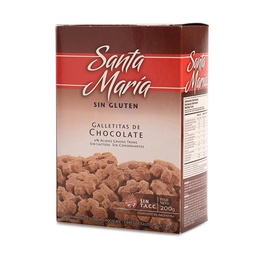 Galletitas Santa María Chocolate 200 g. Sin Tacc