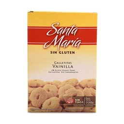 Galletitas Santa Marí­a Vainilla 200 g. Sin Tacc