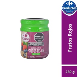 Mermelada Light Carrefour Extra de Frutos Rojos 280 g.