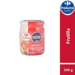 Mermelada Carrefour Extra de Frutilla 330 g.